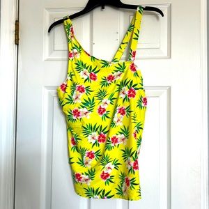 Lands end tummy control tankini